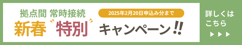 新春“特別”キャンペーン